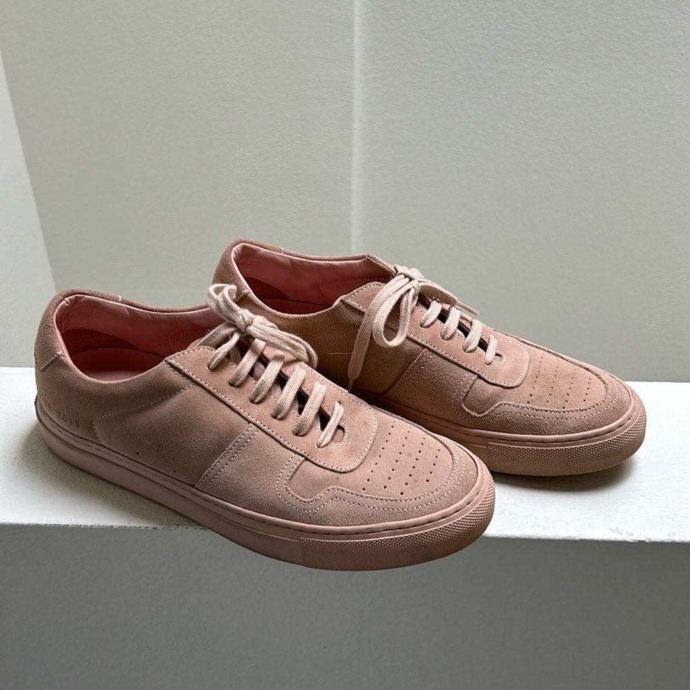 Blush Pink Common Project Sneakers